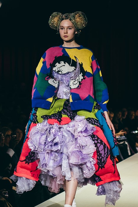 Rei Kawakubo explores camp and kitsch at Comme des Garçons Womenswear ...