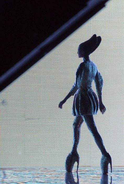 Sci fi fashion moments Plato&#39;s atlantis Alexander McQueen 14