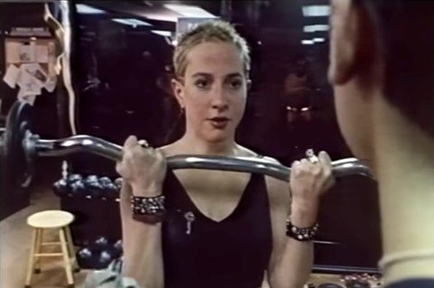 Kathy acker bodybuilding gym weights lifting