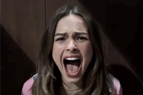 Addison rae screaming