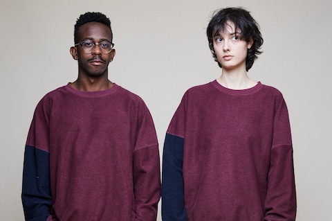 Jordan &amp; Nina - burgundy twins