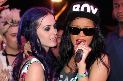 Katy Perry and Rihanna, 2012 Coachella