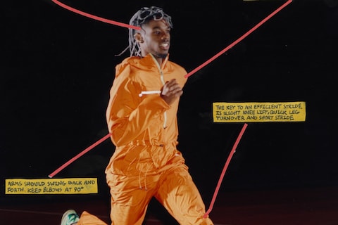 Frank Lebon shoots Kiko Kostadinov's latest Asics collab | Dazed
