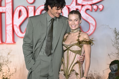 Jacob Elordi and Margot Robbie