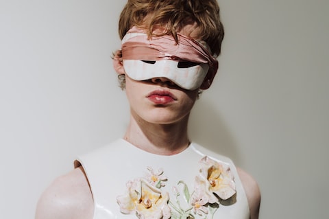 Masks on the AW26 runway