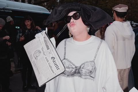 Paris Fashion Week street style SS26