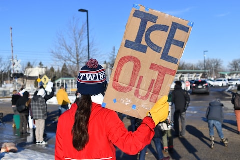 ICE protests america