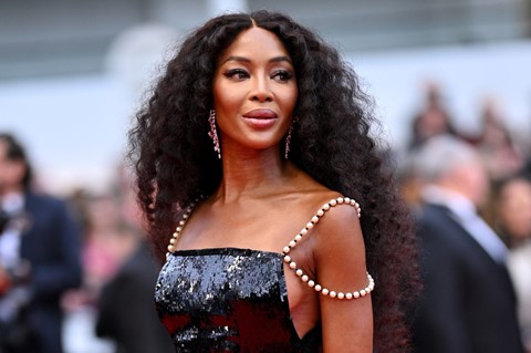 Naomi Campbell at the 77th Cannes Film Festival