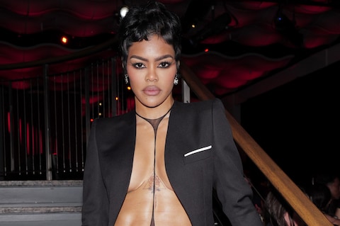 Teyana Taylor wearing Tom Ford 