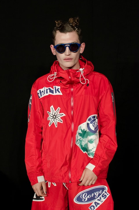 Christopher Shannon SS15 Mens collections, Dazed backstage