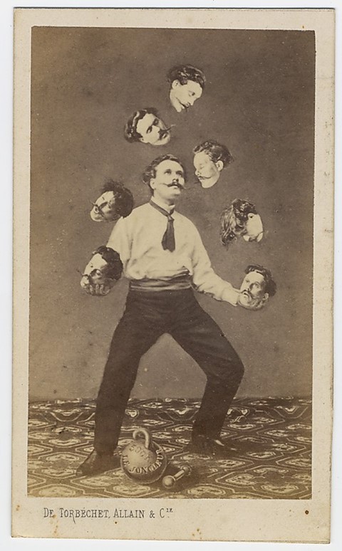 Saint Thomas dAquin Man Juggling Own Head