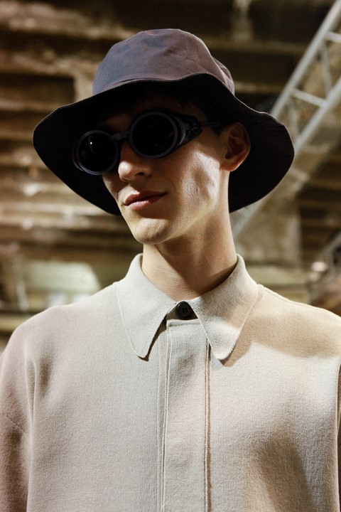 Wooyoungmi SS15 Mens collections, Dazed backstage