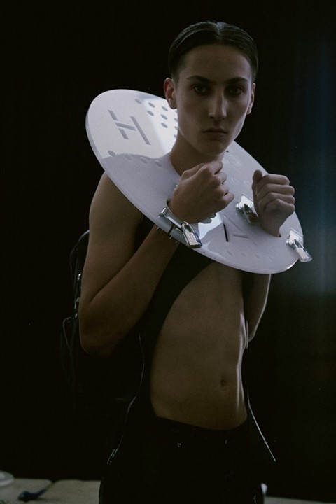 Backstage at Hood by Air SS15 Dazed