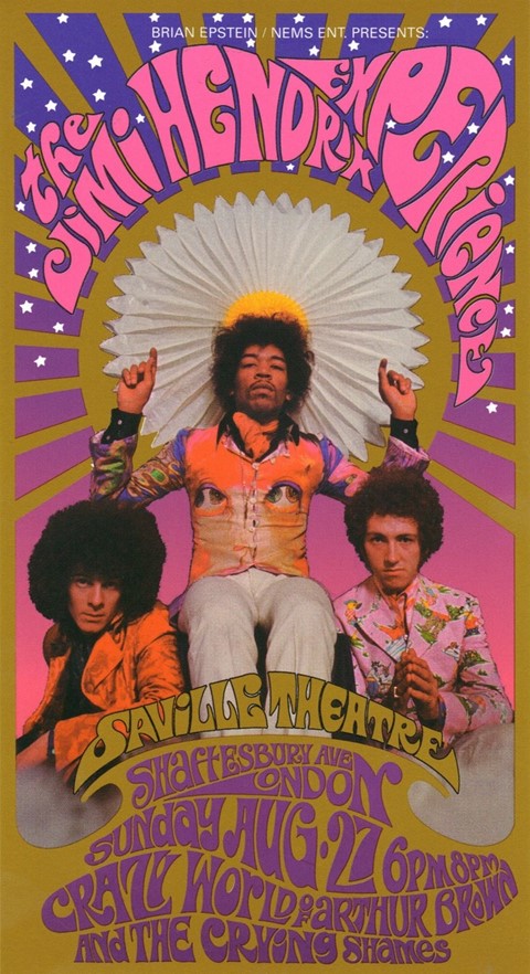 Jimi Hendrix psychedelia Coach SS16 LCM