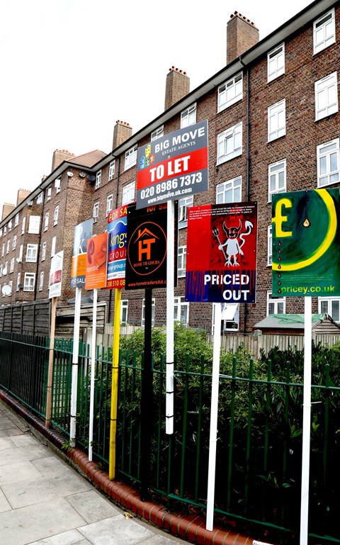 Tinsel Edwards Real Estate Signs