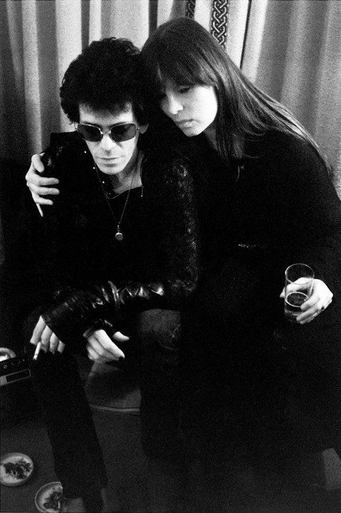 Lou Reed and Nico by Mick Rock, Blake’s Hotel, Lon
