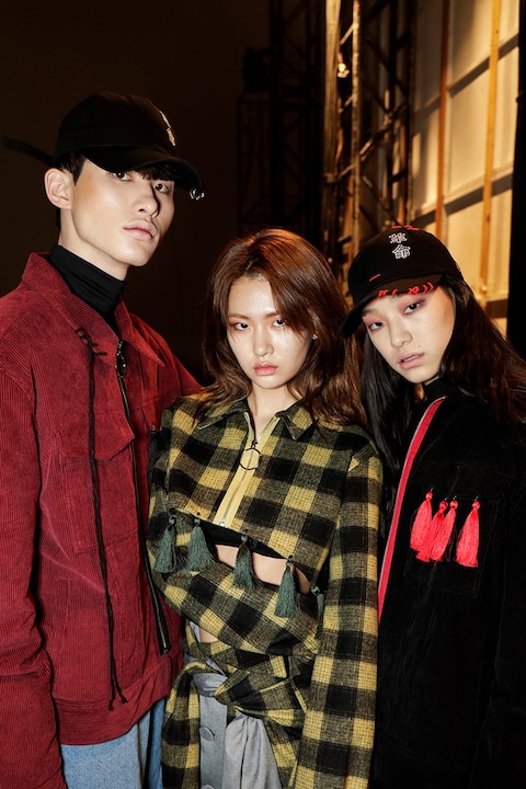 Backstage at R.shemiste AW16
