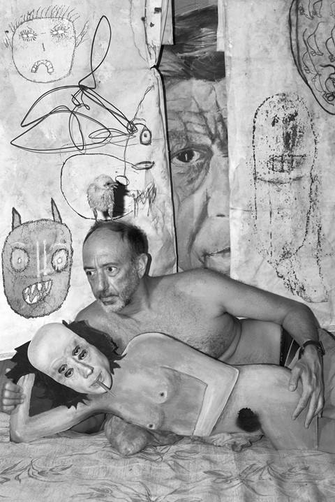 Roger Ballen and Asger Carlsen, No Joke