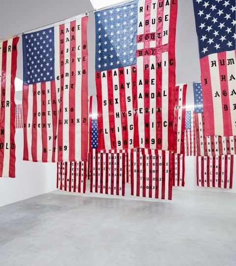 Cali Thornhill DeWitt’s new show redesigns the American flag | Dazed