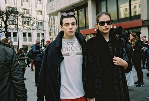 Yu Fujiwara captures the streets of London Fashion Week | Dazed