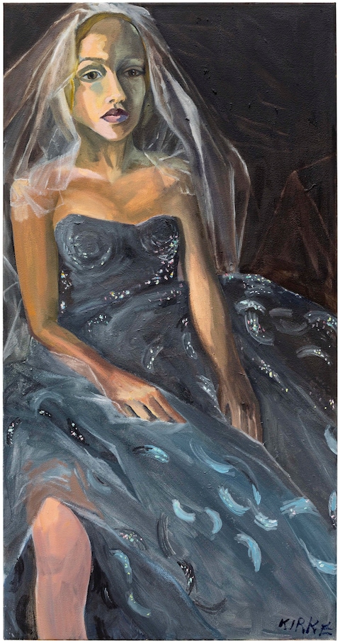 Kirke, Jemima, Zoe in Her Wedding Dress, 2017, Oil 10