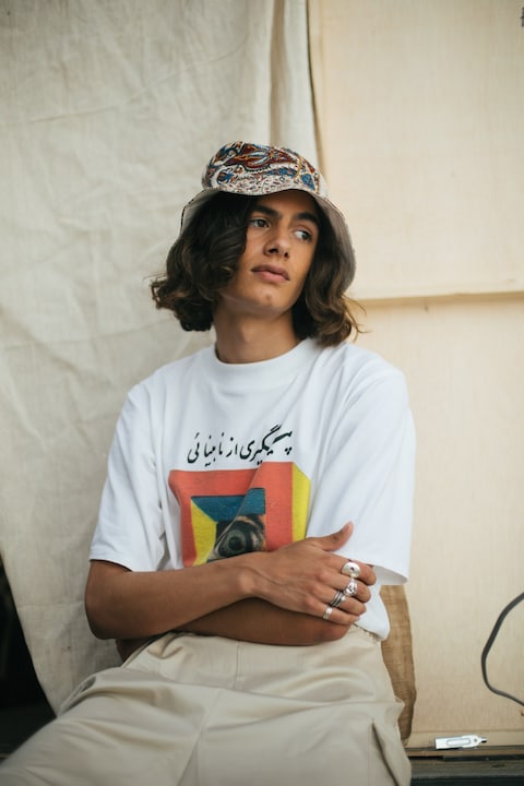 Paria Farzaneh lfwm london graduate fashion week 