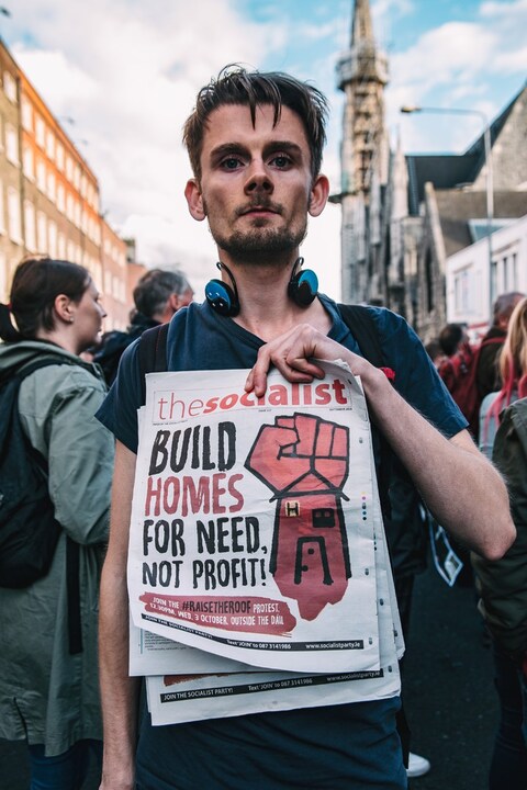 Dublin’s housing protest