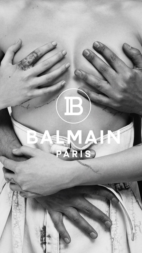 balmain cara delevingne olivier rousteing campaign ss19 2