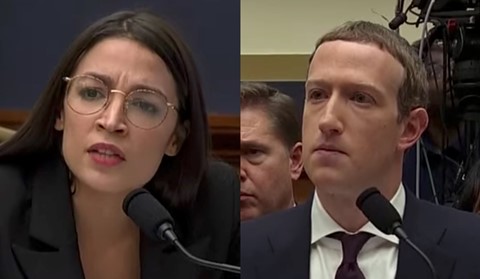 aoc grilling mark zukebergh on crypto currency debate youtube