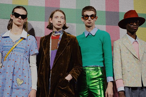Gucci rejects toxic masculinity with babydoll dresses and blouses for ...