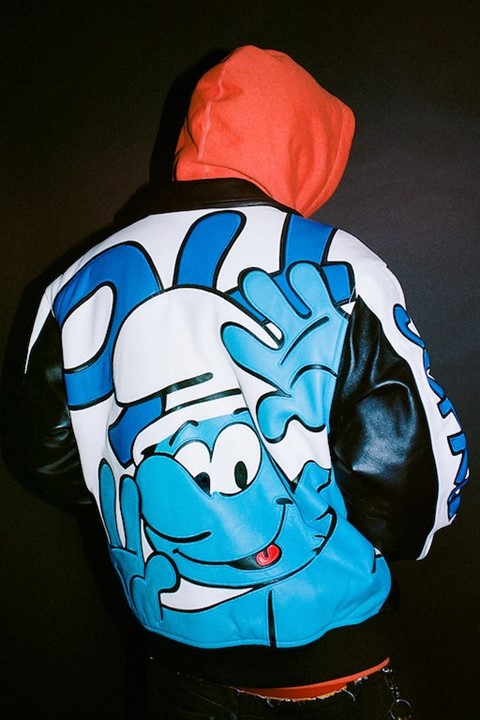 Supreme joined forces with The Smurfs 