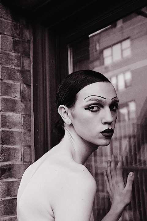 Bryce Anderson model photographer self portrait 