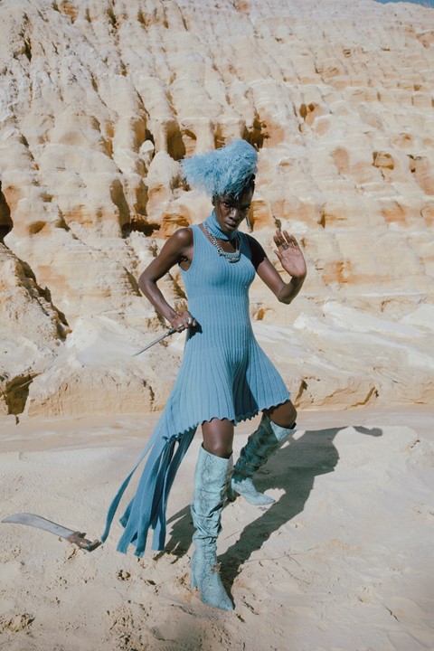 Thebe Magugu AW21 collection by Kristin-Lee Moolman