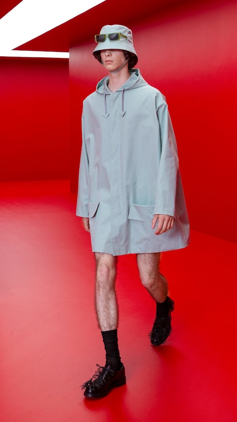 Prada menswear SS22 collection by Miuccia and Raf Simons 25