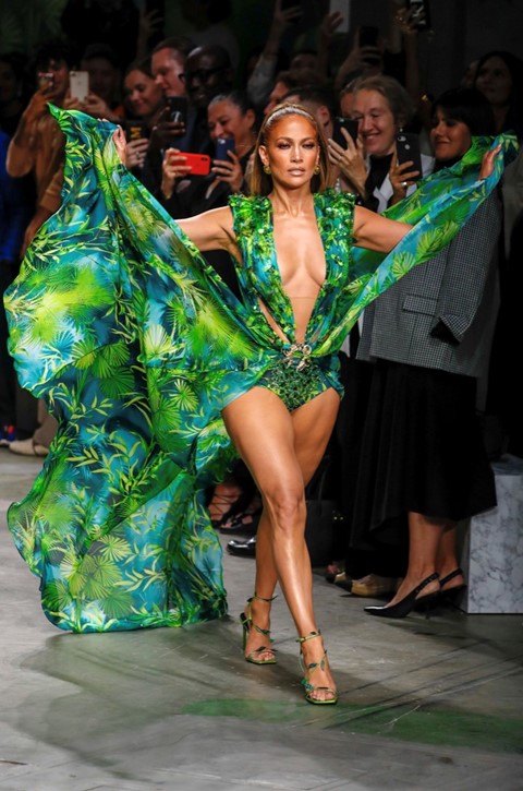 J.Lo jungle dress