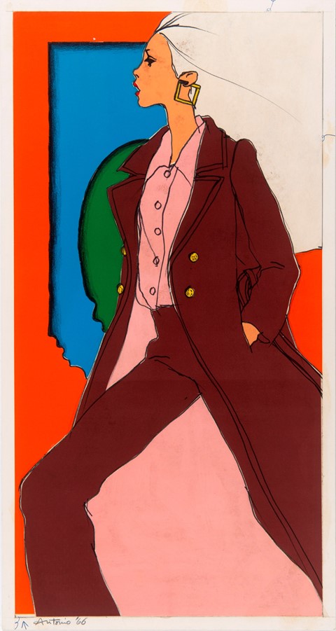 Antonio Lopez, Party Pant Suit (1966)