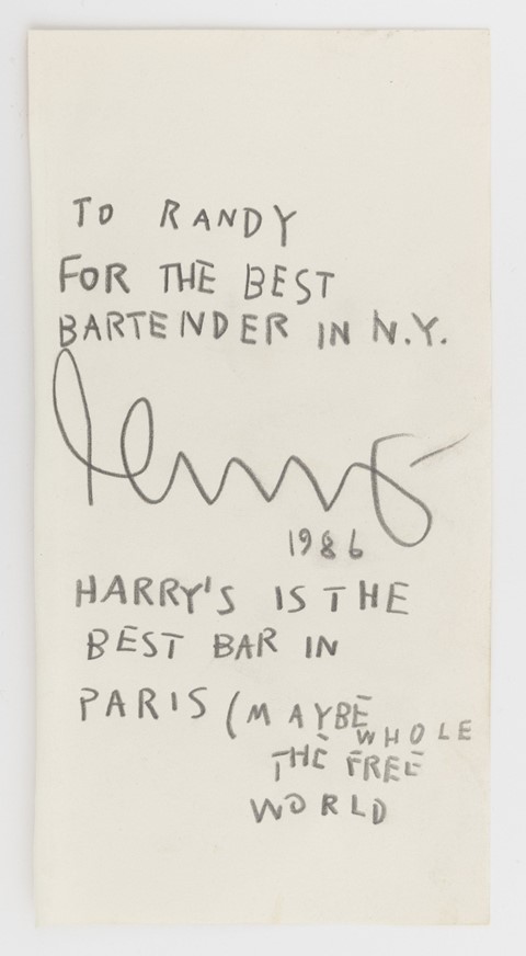 Jean-Michel Basquiat, Untitled (Harry’s ABC)