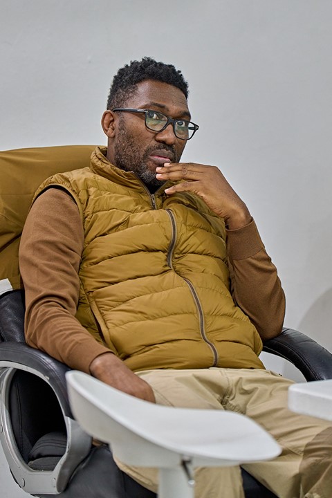 2. Kwame Kwei-Armah, The Collaboration rehearsal (