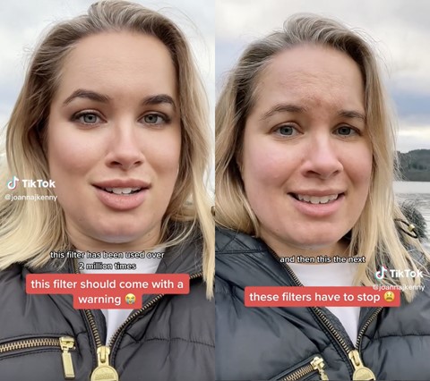 TikTok’s Bold Glamour filter: harmless fun or sign of our dystopian