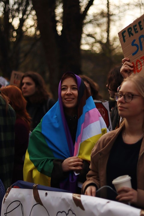 Edinburgh trans protest | Dazed