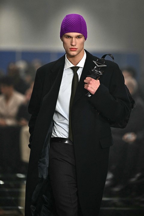 Prada just made the soul-destroying 9-to-5 look kind of… sexy? Menswear