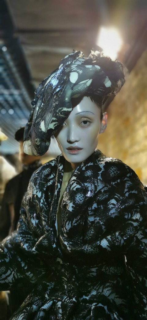 Beauty at Maison Margiela SS24 Couture 3