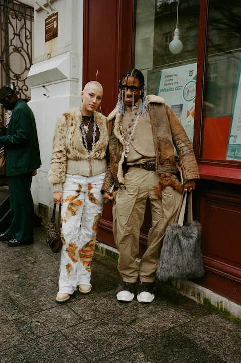 Paris street style AW24 Yu Fujiwara