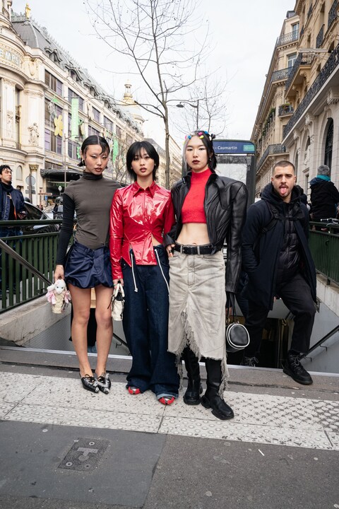Paris Fashion Week AW24 street style by Yu Fujiwara | Dazed