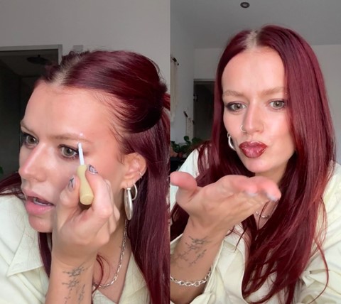 Watch I Kissed A Girl’s Amy Spalding give a vampy make-up tutorial | Dazed