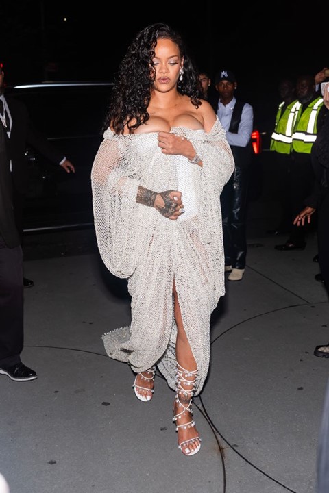 Rihanna Alaia NYFW