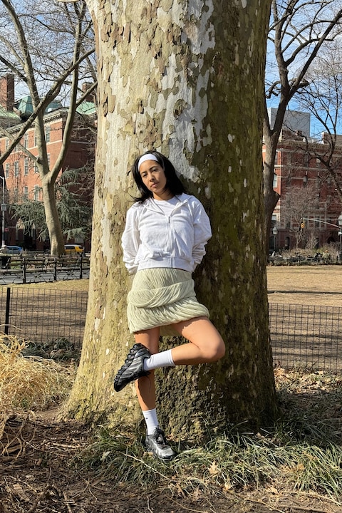 Michelle Li in Air Max Dn8
