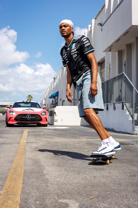 Adidas Tyshaw _ Toto Benz Miami April 2025 _16