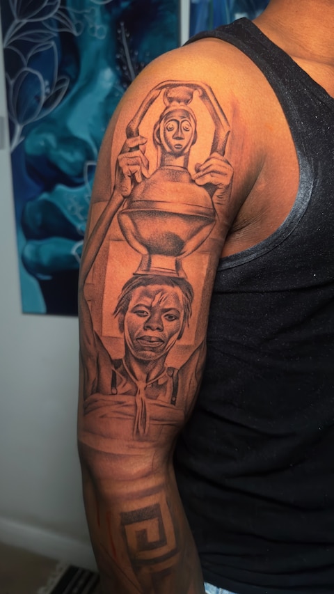 AFRODERM tattoo convention Black skin 41