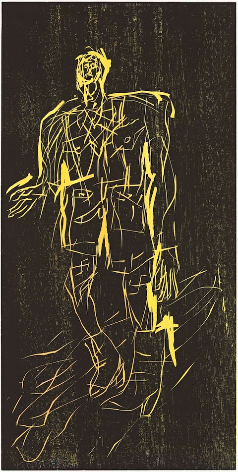 Georg Baselitz, Poet in Stiefeln (2008) 8